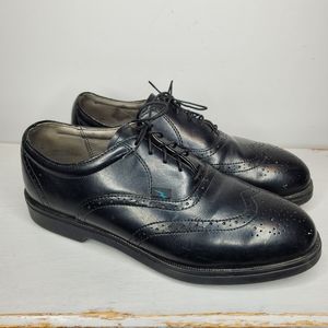Red Wings Shoes Black Oxford Work Shoes Size 9EE